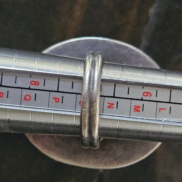 Vintage Navajo Sterling Apache Dancer Ring - Picture 4 of 7